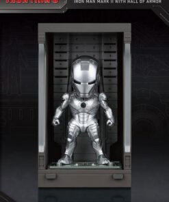 Iron Man 3 Statua Sala Delle Armature Mark Ii Figura 8cm Mini Uova Beast Kingdom