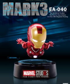 Iron Man 3 Uova Attack Floating Model Iron Man Mark Iii The First Ten Years Edition 16 Cm Beast Kingdom Toys