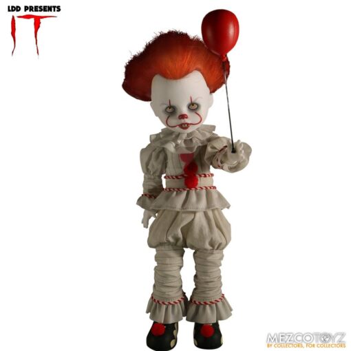 It Living Dead Dolls Bambola Pennywise 25 Cm Mezco Toys