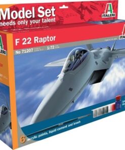 Italeri IT71207 F 22 RAPTOR KIT 1:72 Modellino