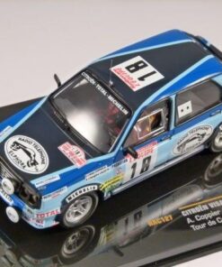 Ixo model RAC127 MMC CITROEN VISA CHRONO N.18 Rally Tour De Corse 1983 A.coppier - j. Laloz 1:43 Modellino