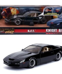 JADA 253255000 K.I.T.T. 1982 Pontiac Trans AM Die Cast 1:24 Porte Apribili