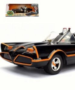 Jada 98259 BATMOBILE 1966 CON FIGURA BATMAN + ROBIN 1:24 Modellino