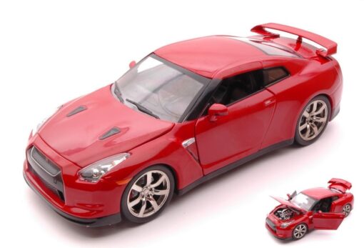 JADA TOYS JADA96811R NISSAN GT-R/GT 2009 RED 1:24 Modellino