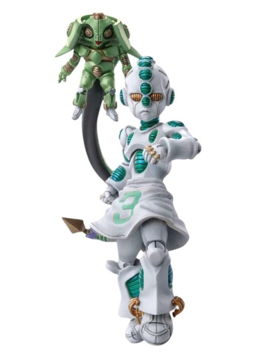 Jojo's Bizarre Adventure 4 Action Figura Ec Act2 & Ec Act3 8Cm Scatola Rovinata