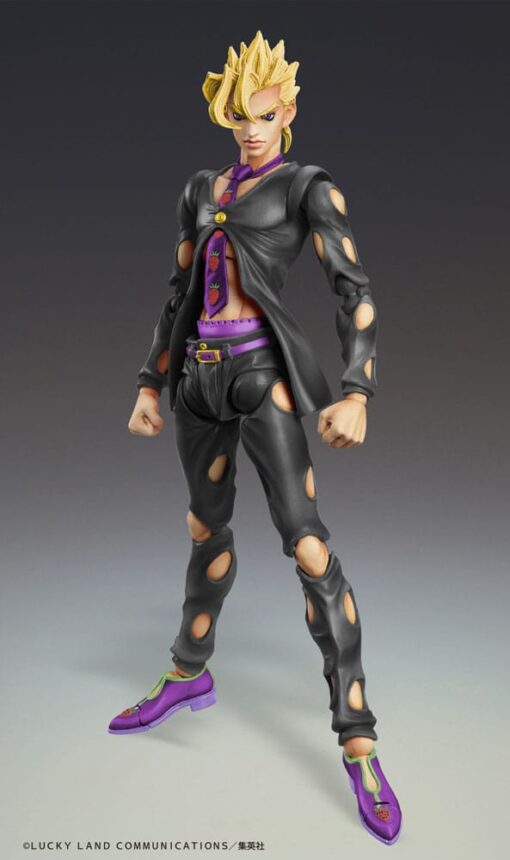 Jojo's Bizarre Adventure Part 5: Golden Wind Action Figura Chozokado (pannacotta Fugo Ver. Black) 15 Cm Medicos Entertainment