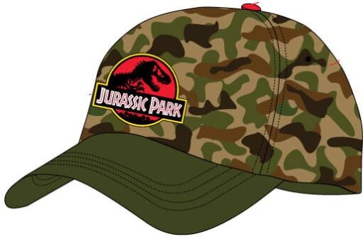 Jurassic Park Berretto Curvo Camo Heroes Inc