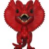 Jurassic Park Pop! Movies Vinile Figura Dilophosaurus (rd) Esclusiva 9 Cm Funko