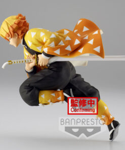 Kimetsu No Yaiba Demon Slayer Vibration Zenitsu Agatsuma Figura 13cm Banpresto