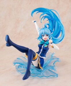 Konosuba God's Blessing On This Wonderful World! Pvc Statua 1/7 Aqua: Sneaker Bunko 30th Anniversary Ver. (re-run) 19 Cm