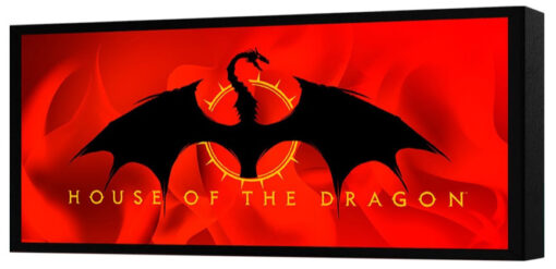 LAMPADA HOUSE OF THE DRAGON TARGARYEN TV SERIES - LAMPADE