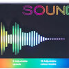 LAMPADA LED SOUNDWAVE LOGO MUSIC - LAMPADE