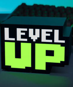 Lampada Logo 8-Bit "Level Up" Gadget Paladone