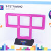 LAMPADA NEON TETRIS PURPLE TETRIMINO T VIDEOGAMES - LAMPADE