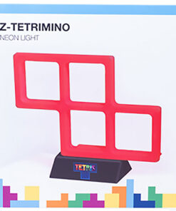 LAMPADA NEON TETRIS RED TETRIMINO Z VIDEOGAMES - LAMPADE