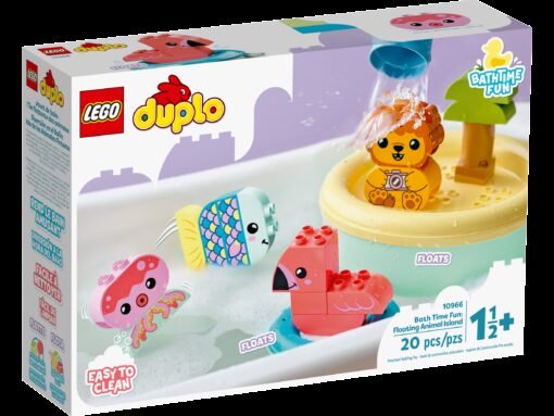 LEGO DUPLO 10966 - ORA DEL BAGNETTO: ISOLA DEGLI ANIMALI GALLEGGIANTE