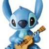 Lilo e Stitch Statua Stitch con Chitarra 6 x 9 Cm Disney Showcase Collection