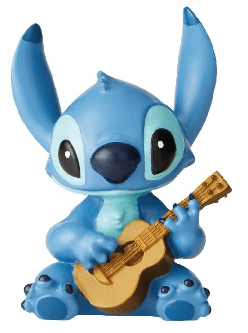 Lilo e Stitch Statua Stitch con Chitarra 6 x 9 Cm Disney Showcase Collection