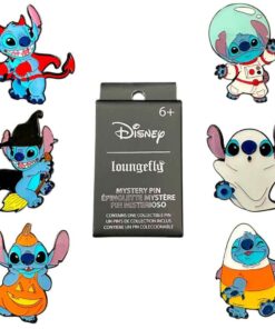 Lilo & Stitch By Loungefly Enamel Pins Blind Box Halloween  Funko