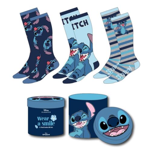 Lilo & Stitch Calzini 3-pack Crazy Stitch 36-43 Cerdá