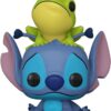 Lilo & Stitch Pop! Vinile Figura Stitch W/frog 9 Cm Funko