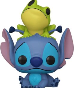 Lilo & Stitch Pop! Vinile Figura Stitch W/frog 9 Cm Funko