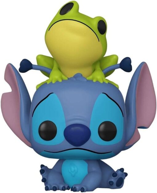 Lilo & Stitch Pop! Vinile Figura Stitch W/frog 9 Cm Funko