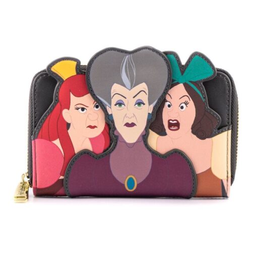 Disney Cinderella Evil Stepmother E Stepsisters Villains Portafoglio Loungefly