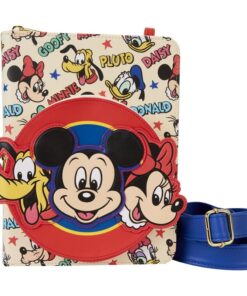 Loungefly Disney Classic Mickey E Friends Crossbody Journal Loungefly