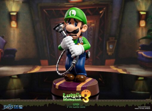 Luigi's Monsion 3 Statua Luigi con Poltergust 23 cm First 4 Figures