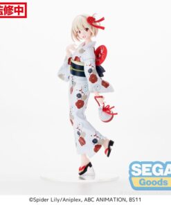 Lycoris Recoil Luminasta Pvc Statua Chisato Nishikigi Going Out In A Yukata 19 Cm Sega