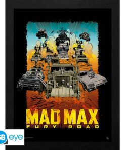 MAD MAX: FURY ROAD - Framed print "Warner 100th" (30x40)