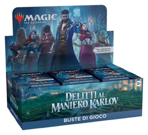 Magic The Gathering Delitti Al Maniero Karlov Play Booster Display (36) [ITA]