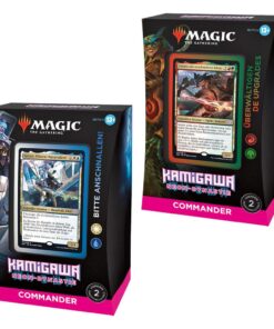 Magic The Gathering Kamigawa: Neon Dynasty Commander Decks Display (4) German Wizards of the Coast