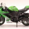 Maisto MI10011G KAWASAKI NINJA ZX-10 R 2010 GREEN 1:12 Modellino