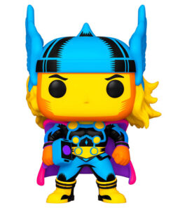 Marvel Black Light Funko POP Super Eroi Vinile Figura Thor 9 cm Esclusiva