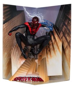 Marvel Collection Pvc Statua 1/10 Spider-man (miles Morales: Spider-man -1) 13 Cm Mcfarlane Toys