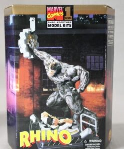 Marvel Comics Level 1 Rhino Snap Togheter Model Kit Scatola Rovinata