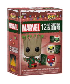 Marvel Countdown Pocket Pop! Calendario Dell'avvento Marvel 12-day Funko