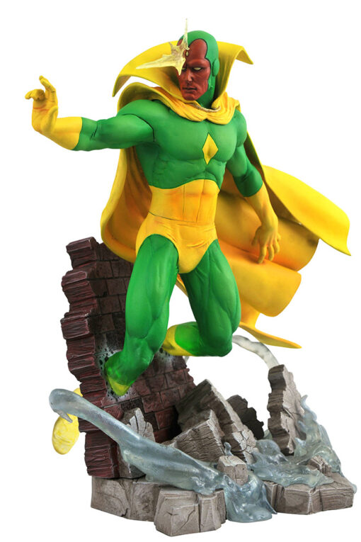 Marvel Gallery Comic Vision Pvc Statua Statua Diamond Select