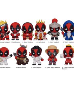 Marvel Pvc Bag Clips Deadpool Series 6  Con Figure Int.