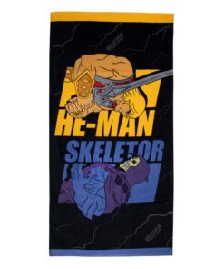 Masters Of The Universe Asciugamano He-man & Skeletor 140 X 70 Cm Cinereplicas