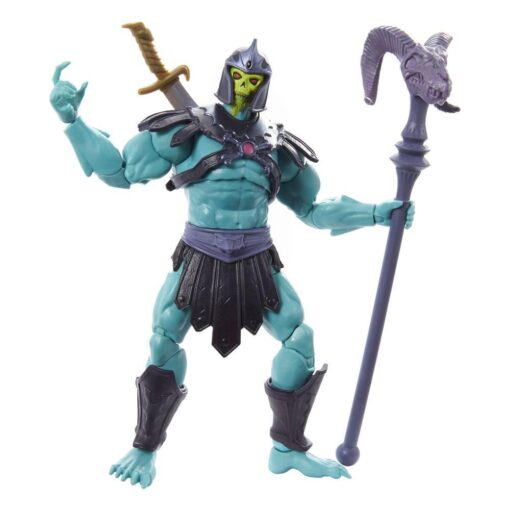 Masters Of The Universe Figure Barbarian Skeletor 18 Cm Mattel Scatola Rovinata