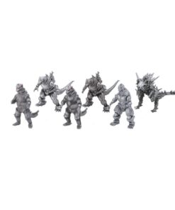 Mechagodzilla Gekizou Series Pvc Statuas 9 - 10 Cm Assortment (6) Art Spirits