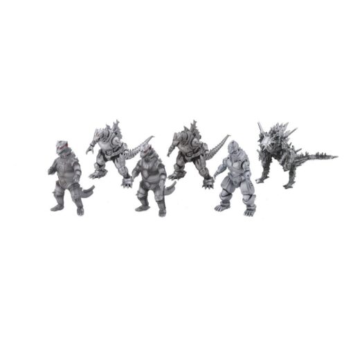 Mechagodzilla Gekizou Series Pvc Statuas 9 - 10 Cm Assortment (6) Art Spirits