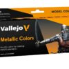 METALLIC COLORS COLOR SET (8) 70118 Colori Vallejo