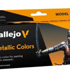 METALLIC COLORS COLOR SET (8) 70118 Colori Vallejo