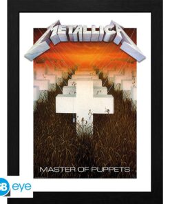 METALLICA - Framed print "Master of Puppets" (30x40)