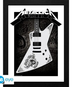 METALLICA - Framed print "Papa Het Guitar" (30x40)