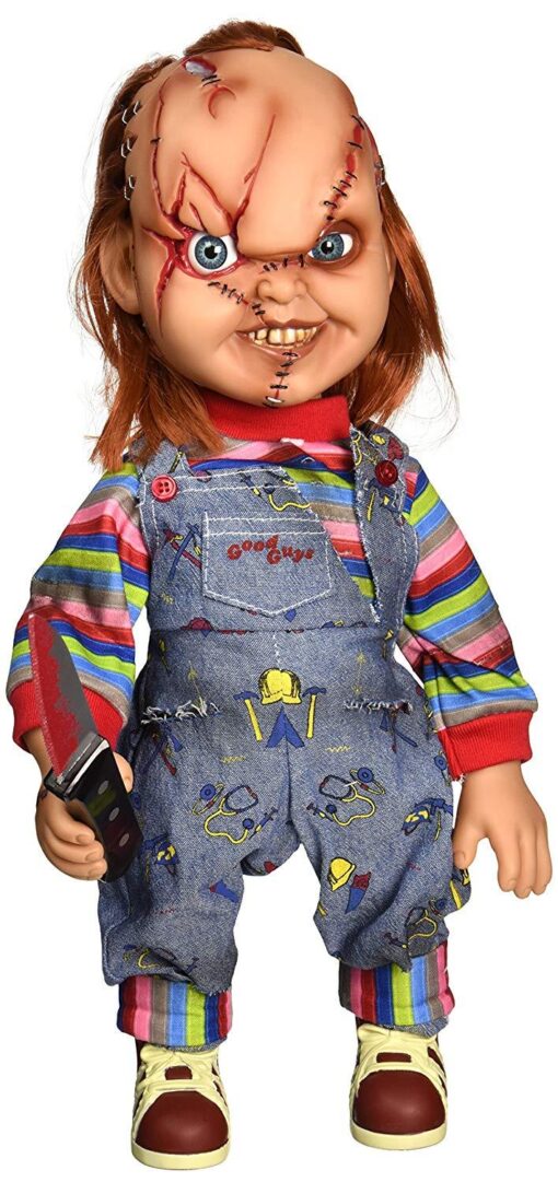 Mezco Toys Action Figura Chucky Bambola Assassina Parlante 38 Cm